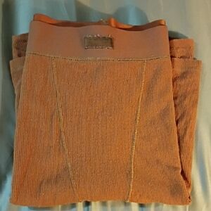 SKIMS Rustic Rust Soft Ribbed Bottoms 3xl